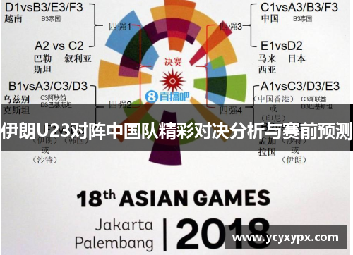 伊朗U23对阵中国队精彩对决分析与赛前预测